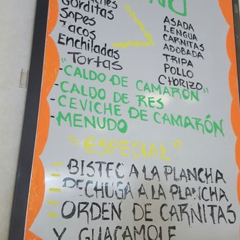 La Casita Charra - Menu Tacos are approx. $2 (maybe a bit more. Idk... I got 3 tacos and my total was about $6.50, I think.) - Tacos Near Me - Oak Ridge, Tennessee