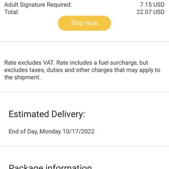 Rock River Arms - This is what the shipping should have cost. RRA charged $42. - Guns & Ammo Near Me - Colona, Illinois Rock River Arms - This is what the shipping should have cost. RRA charged $42. - Guns & Ammo Near Me - Colona, Illinois