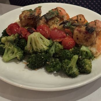 The Halston - Stuffed shrimp with baby tomato's and broccoli - American Near Me - Melville, New York The Halston - Stuffed shrimp with baby tomato's and broccoli - American Near Me - Melville, New York