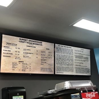 Sunset Texas Barbecue - Menu: For the quality of their meat. this was a good price. - Barbeque Near Me - Honolulu, Hawaii Sunset Texas Barbecue - Menu: For the quality of their meat. this was a good price. - Barbeque Near Me - Honolulu, Hawaii