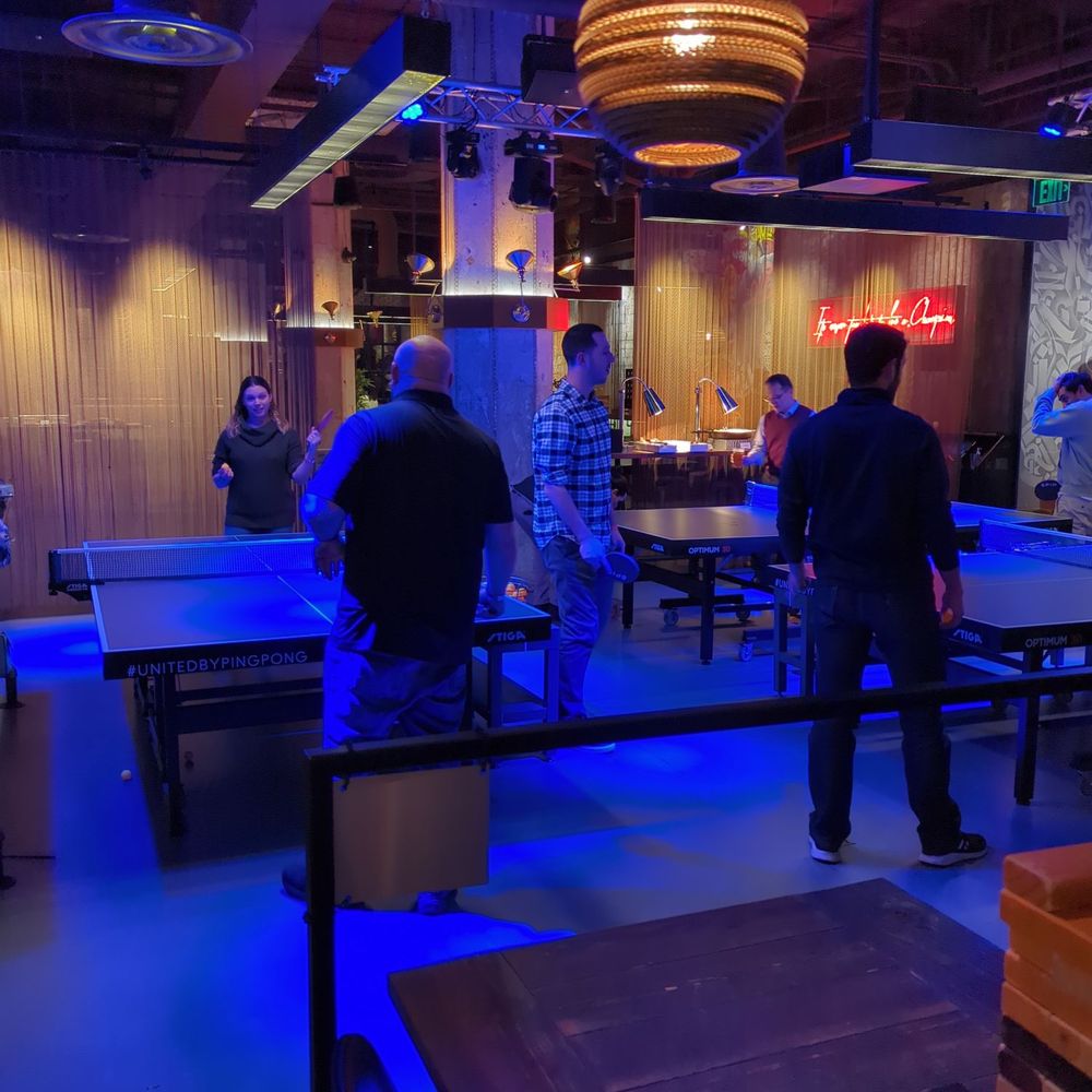 SPIN Seattle - ping - pong tables in a restaurant - American Near Me - Seattle, Washington SPIN Seattle - ping - pong tables in a restaurant - American Near Me - Seattle, Washington