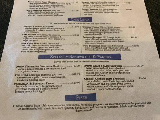 Menu photo 6 Milano Cafe Lima, OH