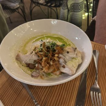 Farm & Table - Barramundi dish - New American Near Me - Albuquerque, New Mexico