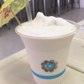 Frita Batidos - Coconut cream batido. - Cuban Near Me - Ann Arbor, Michigan