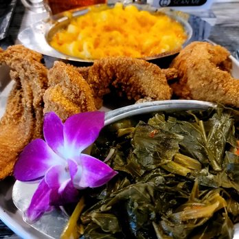 Sweet T's Southern Eatery - Catfish, Mac n cheese, collard greens, sweet tea, and corn bread - Soul Food Near Me - Montclair, New Jersey Sweet T's Southern Eatery - Catfish, Mac n cheese, collard greens, sweet tea, and corn bread - Soul Food Near Me - Montclair, New Jersey