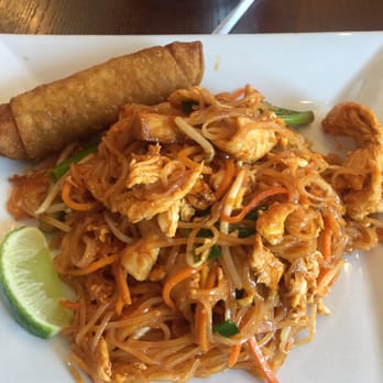 Spice - Pad Thai lunch serving, $10 and comes with egg roll or veggie spring roll and a salads. Delicious - Thai Near Me - Fort Worth, Texas Spice - Pad Thai lunch serving, $10 and comes with egg roll or veggie spring roll and a salads. Delicious - Thai Near Me - Fort Worth, Texas