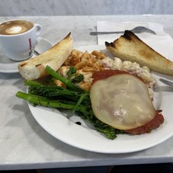 Memphis Blues Barbeque House - Chicken parm, machiatto