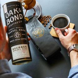 The Olive Orchard - Oak & Bond Bourbon  Barrel Aged Coffee Beans