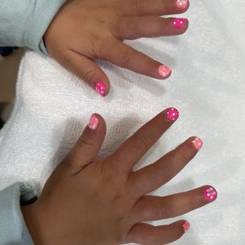 Rainbow Nails - Baby nails inspired by Minnie Mouse - Nail Salons Near Me - Buena Park, California Rainbow Nails - Baby nails inspired by Minnie Mouse - Nail Salons Near Me - Buena Park, California
