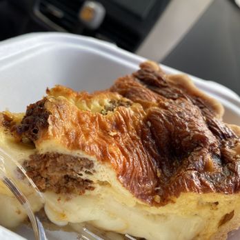 Corner Scone Bakery - Ground beef quiche. Magnifique! - Bakeries Near Me - Lodi, California