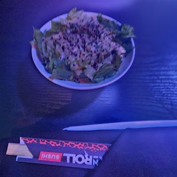 Rock N Roll Sushi - My Son's salad with ginger dressing - Sushi Bars Near Me - Locust Grove, Georgia Rock N Roll Sushi - My Son's salad with ginger dressing - Sushi Bars Near Me - Locust Grove, Georgia