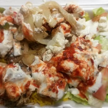 Uncle Gussy's - Greek and Spicy chicken with "the works" - Food Trucks Near Me - New York, New York Uncle Gussy's - Greek and Spicy chicken with "the works" - Food Trucks Near Me - New York, New York