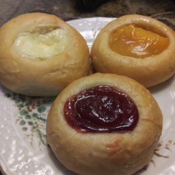 Kolache Factory - Cream cheese, strawberry, peach - Bakeries Near Me - Austin, Texas Kolache Factory - Cream cheese, strawberry, peach - Bakeries Near Me - Austin, Texas