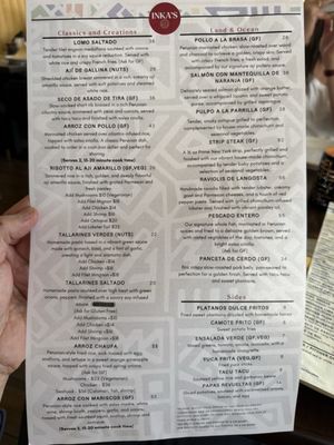 Menu photo 4 Inka's Syracuse, NY