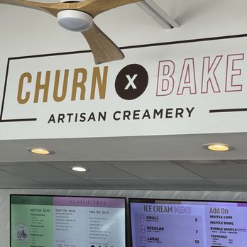 Churn And Bake Ice Cream - Ice Cream order counter - Ice Cream & Frozen Yogurt Near Me - Plano, Texas Churn And Bake Ice Cream - Ice Cream order counter - Ice Cream & Frozen Yogurt Near Me - Plano, Texas