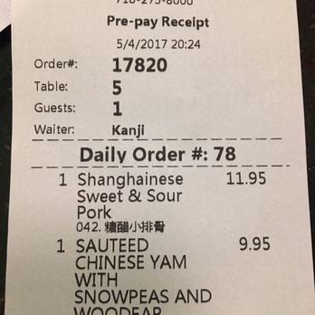 The Bund - Don't get fooled by their authentic Chinese menu. The food is nothing close to the description. The waitress said "It's American style." - Shanghainese Near Me - Forest Hills, New York