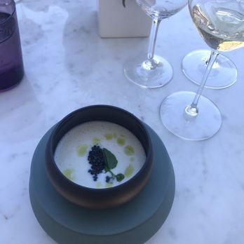 Jordan Vineyard & Winery - Potato soup. This was SO good. - Wine Tours Near Me - Healdsburg, California