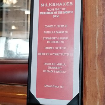New Holiday Diner - Wish we had the room to enjoy one of these delicious sounding milkshakes that the Holiday Diner is known for! - Diners Near Me - Danbury, Connecticut New Holiday Diner - Wish we had the room to enjoy one of these delicious sounding milkshakes that the Holiday Diner is known for! - Diners Near Me - Danbury, Connecticut