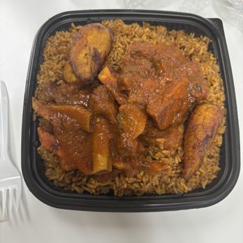 Lagos Kitchen - Jollof rice with Goat Meat (Side) - African Near Me - Lewisville, Texas