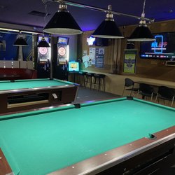 BZ's Sports Bar & Grill - The pool tables.
