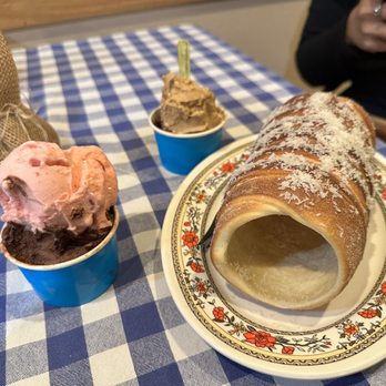 Unique Pastry Factory - Chimney Cake with Gelato - Gelato Near Me - Temecula, California