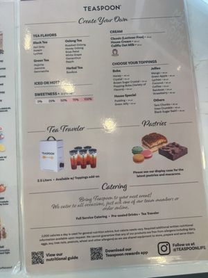 Menu photo 1 Teaspoon Spring, TX
