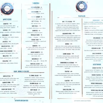 El Comal - Menu - Mexican Near Me - Los Altos, California