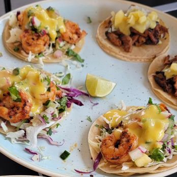 Tacos Tequila Whiskey - Shrimp and al pastor tacos - Whiskey Bars Near Me - Denver, Colorado Tacos Tequila Whiskey - Shrimp and al pastor tacos - Whiskey Bars Near Me - Denver, Colorado