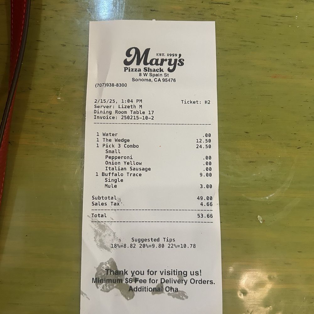 The bill, not too bad The bill, not too bad