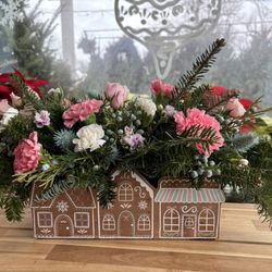 First Center Floral & Garden - Holiday table centerpiece