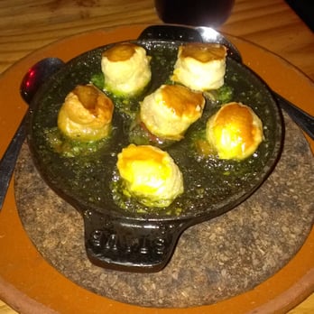 Barceloneta - Yummy escargots with sausage and biscuits! - Spanish Near Me - Miami Beach, Florida