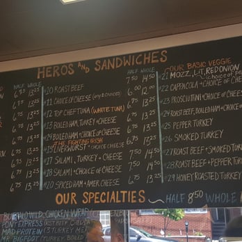 Hero King - Nutley - Items in orange is the most famous sandwiches!!! - Sandwiches Near Me - Nutley, New Jersey