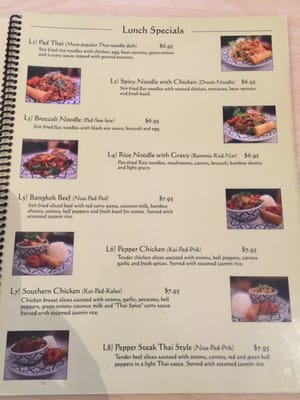 Menu photo 1 Thai Spice Omaha, NE