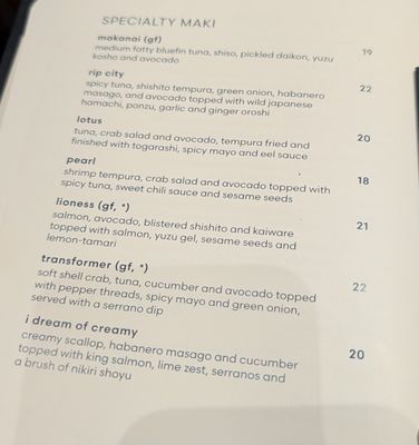 Menu photo 4 Masu Sushi Portland, OR Menu photo 4 Masu Sushi Portland, OR