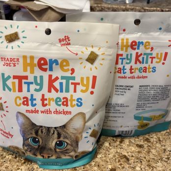 Trader Joe's - Cat treats with chicken - Grocery Near Me - Brea, California
