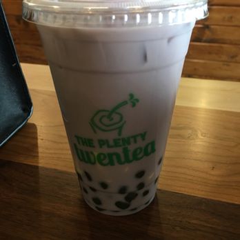 Tastea - Taro milk tea 25% sweetness with regular boba and egg pudding - Coffee & Tea Near Me - Irvine, California Tastea - Taro milk tea 25% sweetness with regular boba and egg pudding - Coffee & Tea Near Me - Irvine, California