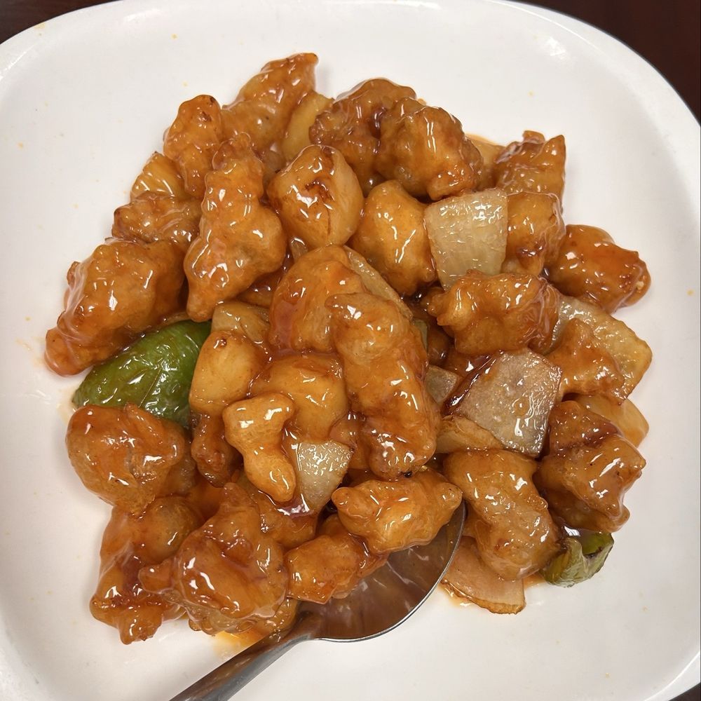 Yummy Kitchen - 11. 核桃虾 / Sweet and Sour Pork with Pineapple - Szechuan Near Me - San Jose, California Yummy Kitchen - 11. 核桃虾 / Sweet and Sour Pork with Pineapple - Szechuan Near Me - San Jose, California