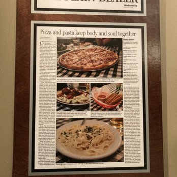 Mama Santa's - Gotta love the write up on the wall - Pizza Near Me - Cleveland, Ohio Mama Santa's - Gotta love the write up on the wall - Pizza Near Me - Cleveland, Ohio