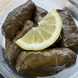 Seventeen Cafe - Stuffed grape leaves are always yummy!