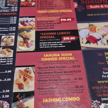 Sakura Ya - Japanese Near Me - Las Vegas, Nevada