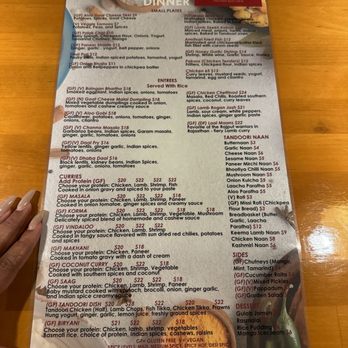 Jab We Met Indian Kitchen - Dinner menu - Desserts Near Me - Washington, DC, District of Columbia