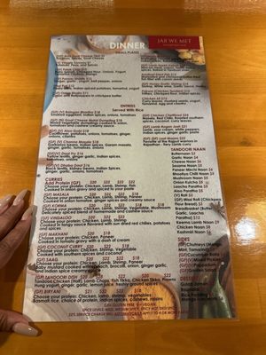 Menu photo 6 Jab We Met Indian Kitchen Washington, DC, DC