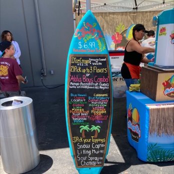 Aloha Boys Shave Ice - Menu - Shaved Ice Near Me