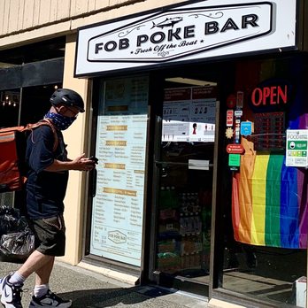 FOB Poke Bar- Seattle - Order for delivery or pickup. Menu is posted on the left side window. Located on Blanchard and closest to the NW corner with 3rd St. - Poke Near Me - Seattle, Washington FOB Poke Bar- Seattle - Order for delivery or pickup. Menu is posted on the left side window. Located on Blanchard and closest to the NW corner with 3rd St. - Poke Near Me - Seattle, Washington