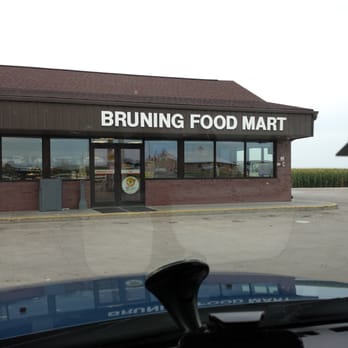 Bruning Food Mart - the front of the store - Grocery Near Me - Bruning, Nebraska Bruning Food Mart - the front of the store - Grocery Near Me - Bruning, Nebraska