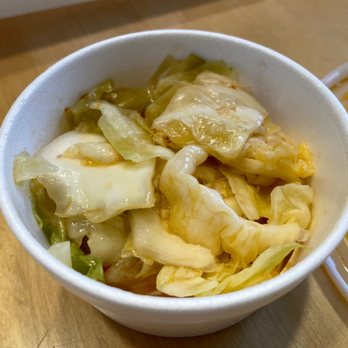Ahgoo's Kitchen - Complementary pickled cabbage - Chinese Near Me - Temple City, California Ahgoo's Kitchen - Complementary pickled cabbage - Chinese Near Me - Temple City, California