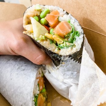 Moar Tea & Poke - 1 Protein Moart Burrito - Poke Near Me - Indianapolis, Indiana Moar Tea & Poke - 1 Protein Moart Burrito - Poke Near Me - Indianapolis, Indiana