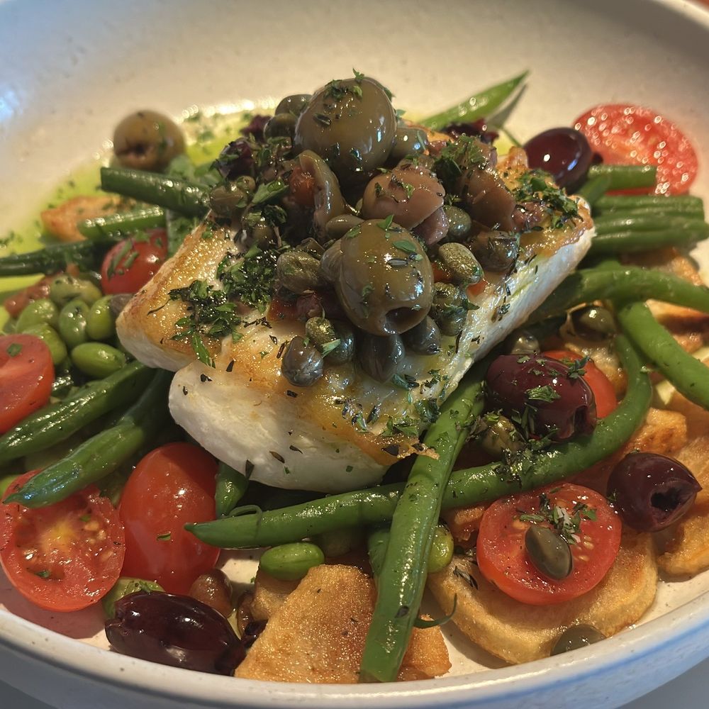 River Oaks Restaurant - Pan Seared Halibut - New American Near Me - Memphis, Tennessee