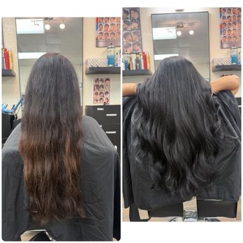 Cypress Hair Salon - Befor and after color for this beauty. Thank you so much for coming and supporting. - Hair Salons Near Me - Cypress, California Cypress Hair Salon - Befor and after color for this beauty. Thank you so much for coming and supporting. - Hair Salons Near Me - Cypress, California