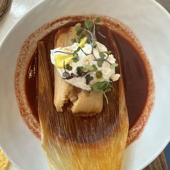 Chula Artisan Eatery - Single Chula Tamale (Pork) - Breakfast & Brunch Near Me - La Quinta, California Chula Artisan Eatery - Single Chula Tamale (Pork) - Breakfast & Brunch Near Me - La Quinta, California